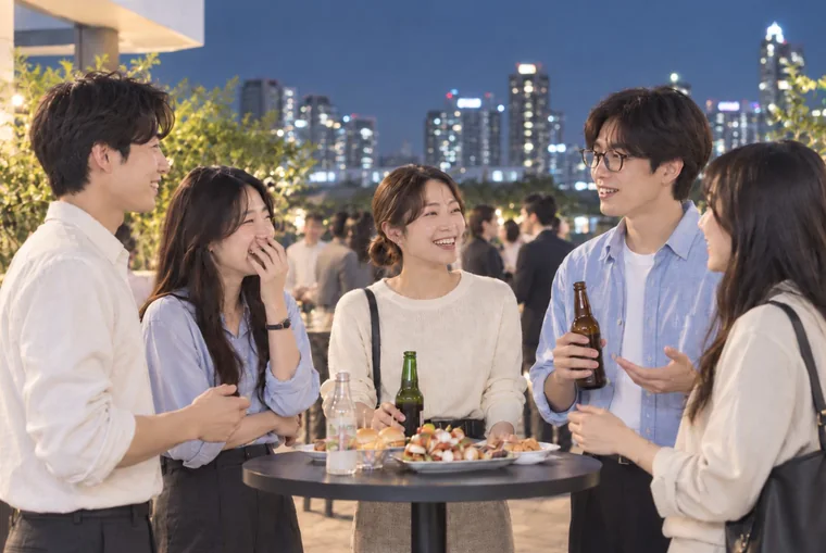 네트워킹 세션 현장
